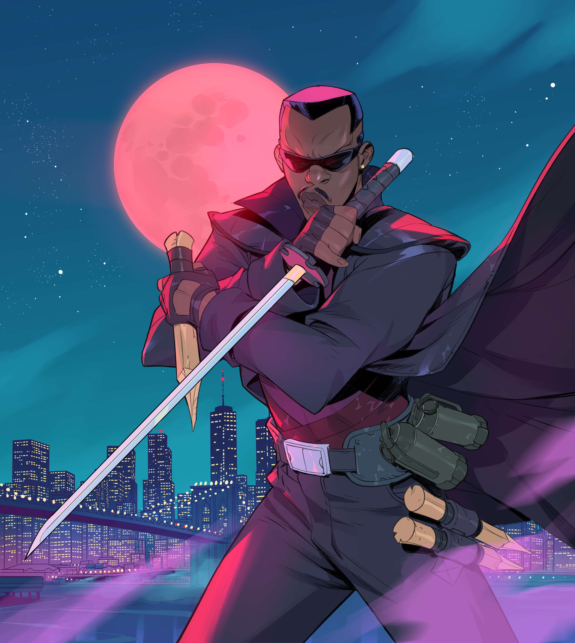 ArtStation - Luca Claretti x Marvel Snap - Blade