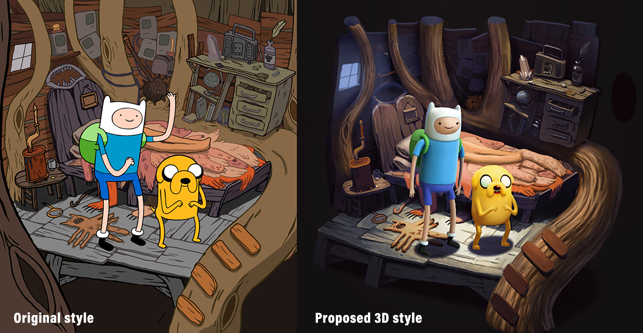 First mockup adaptation.