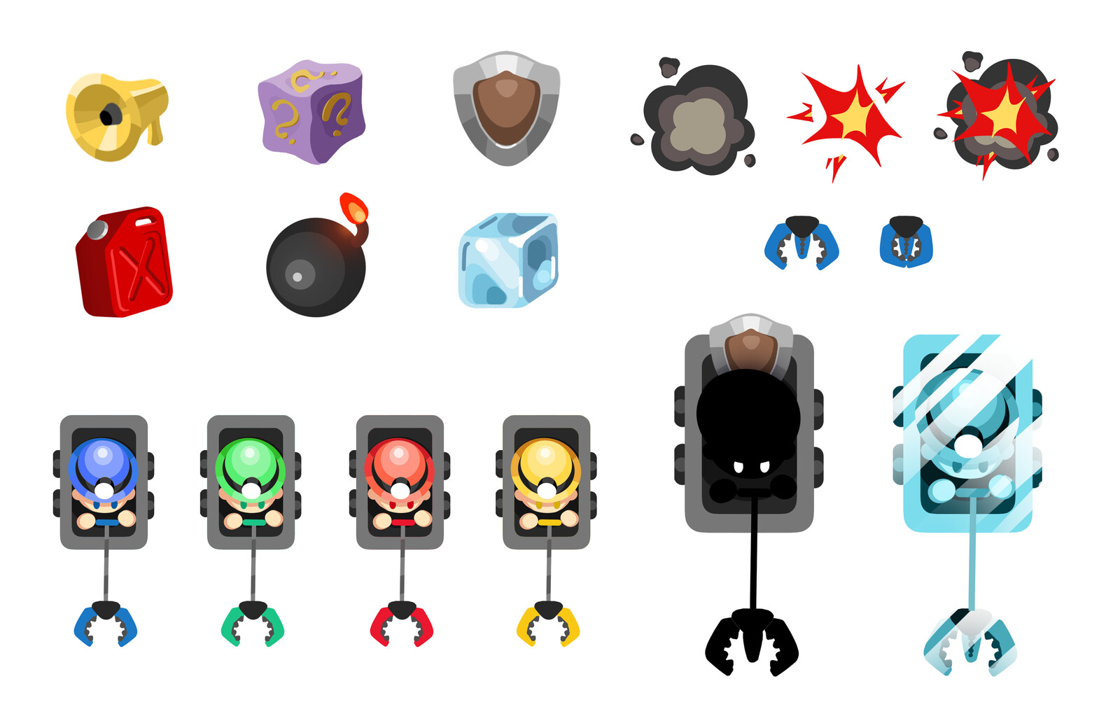 1 week game project art assets
