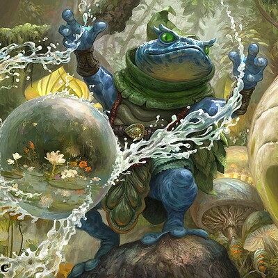 Some Bloomburrow pieces (MtG)