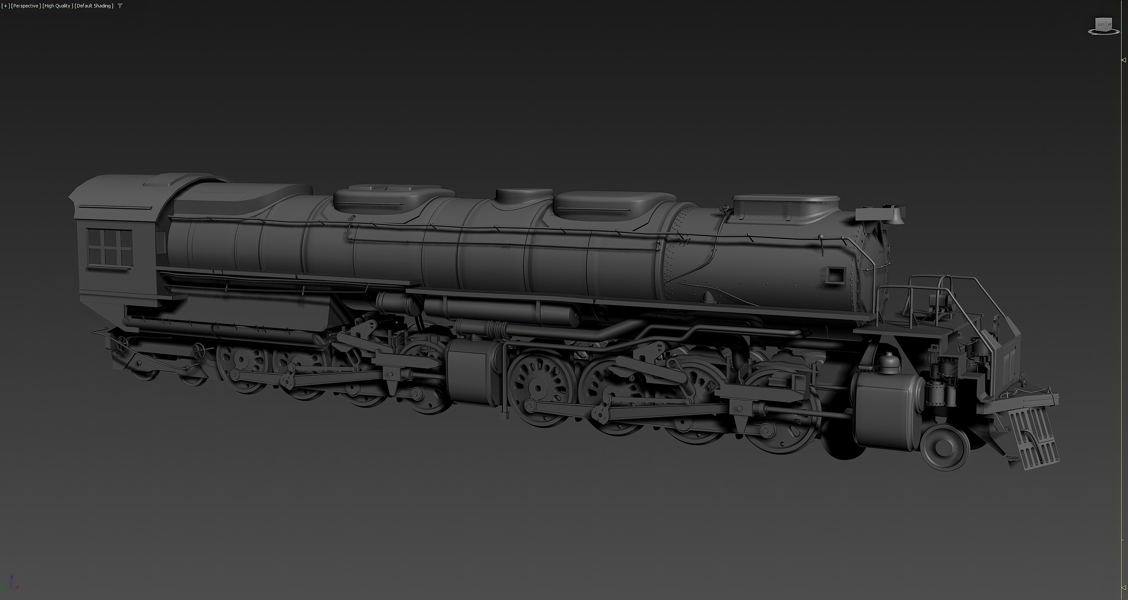 HighPoly Sub-D : 3DSMax Viewport.