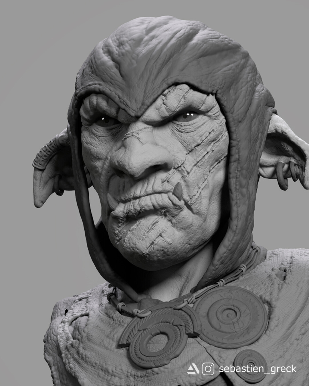 Clay render