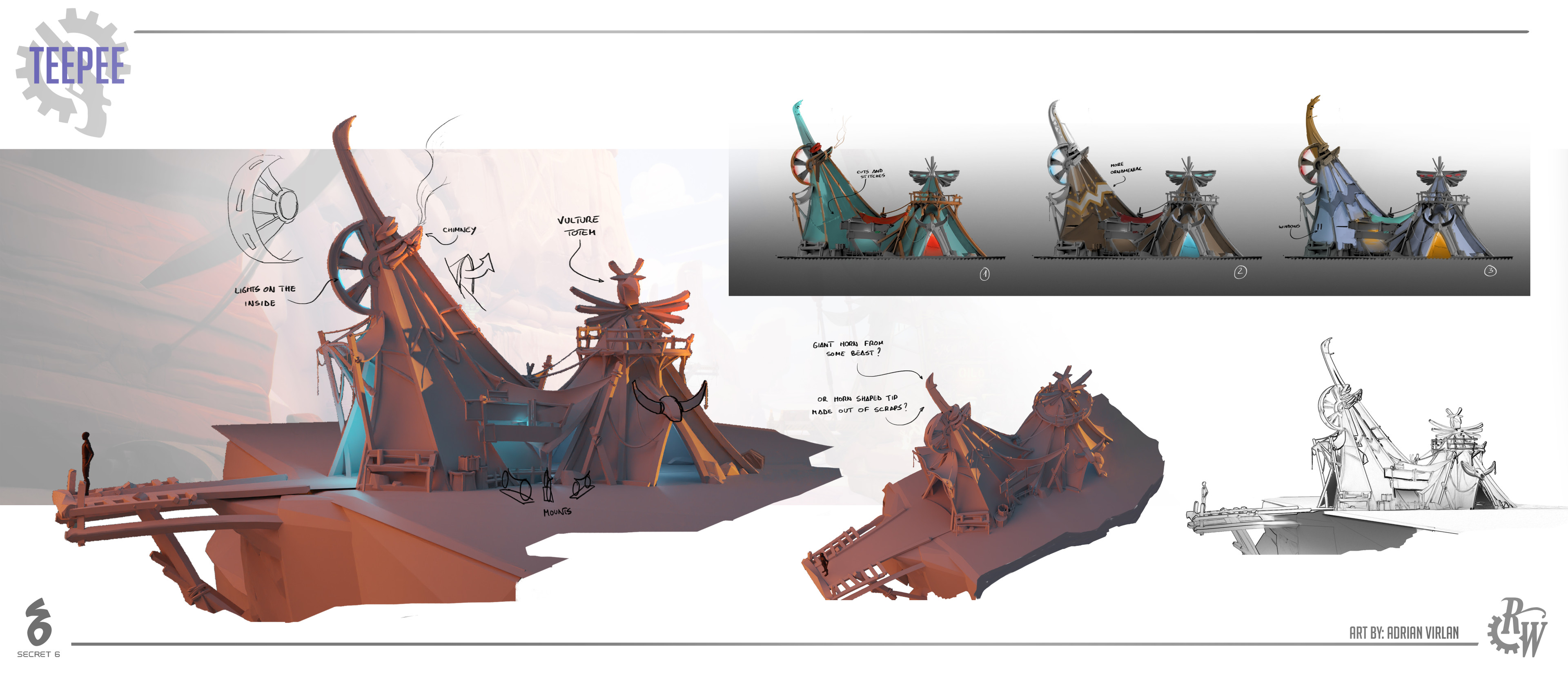 Main building design