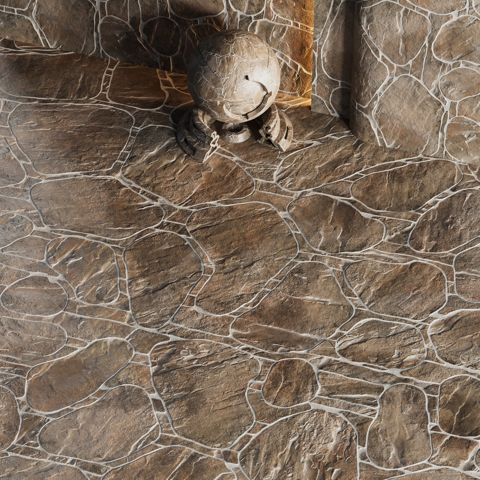Substance Designer | Stone Field | PBR | 4K