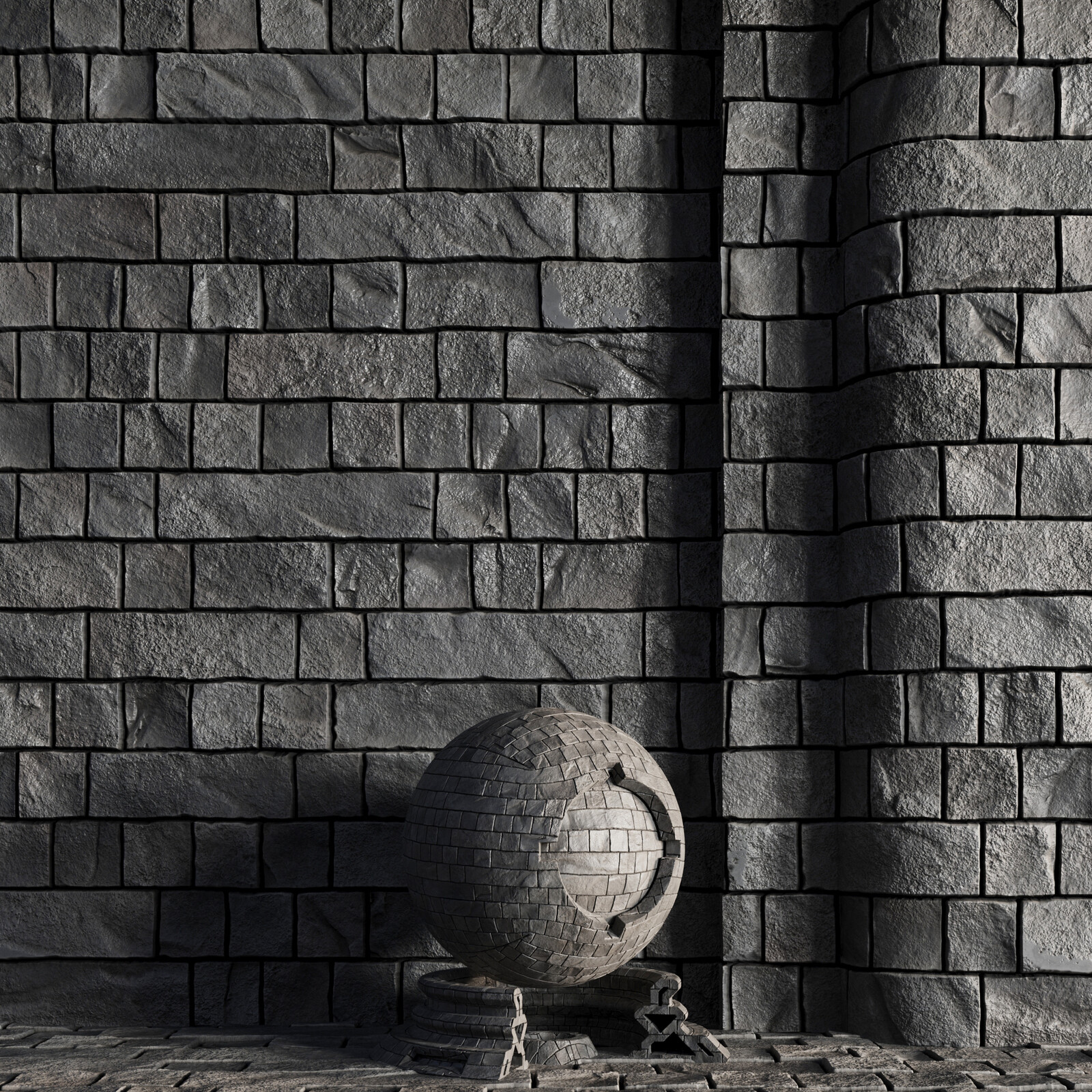 Substance Designer | Stone Field | PBR | 4K