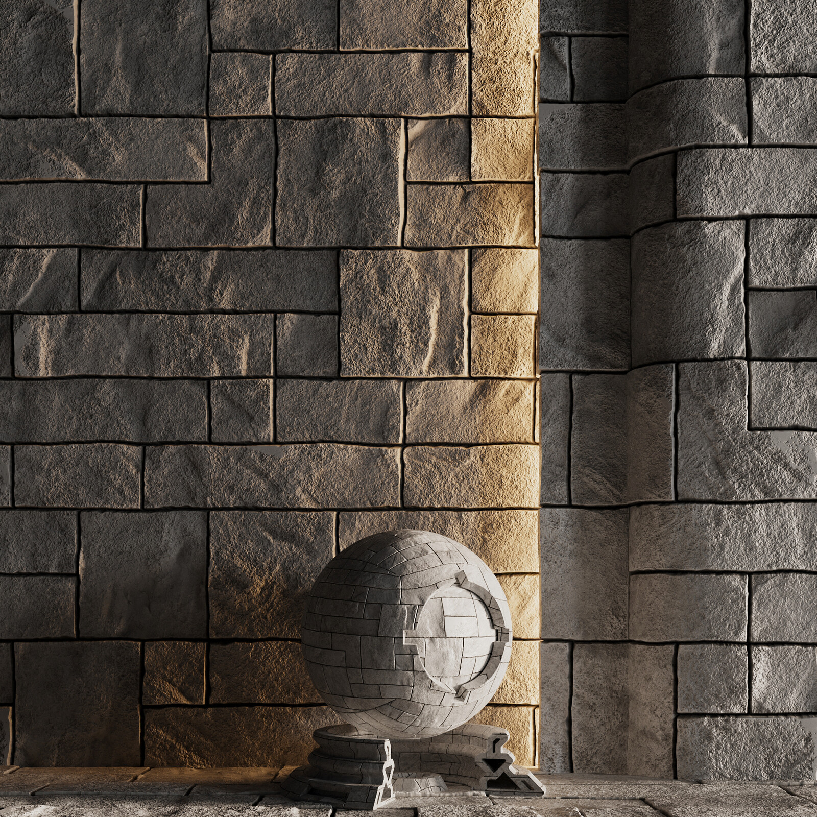 Substance Designer | Stone Field | PBR | 4K