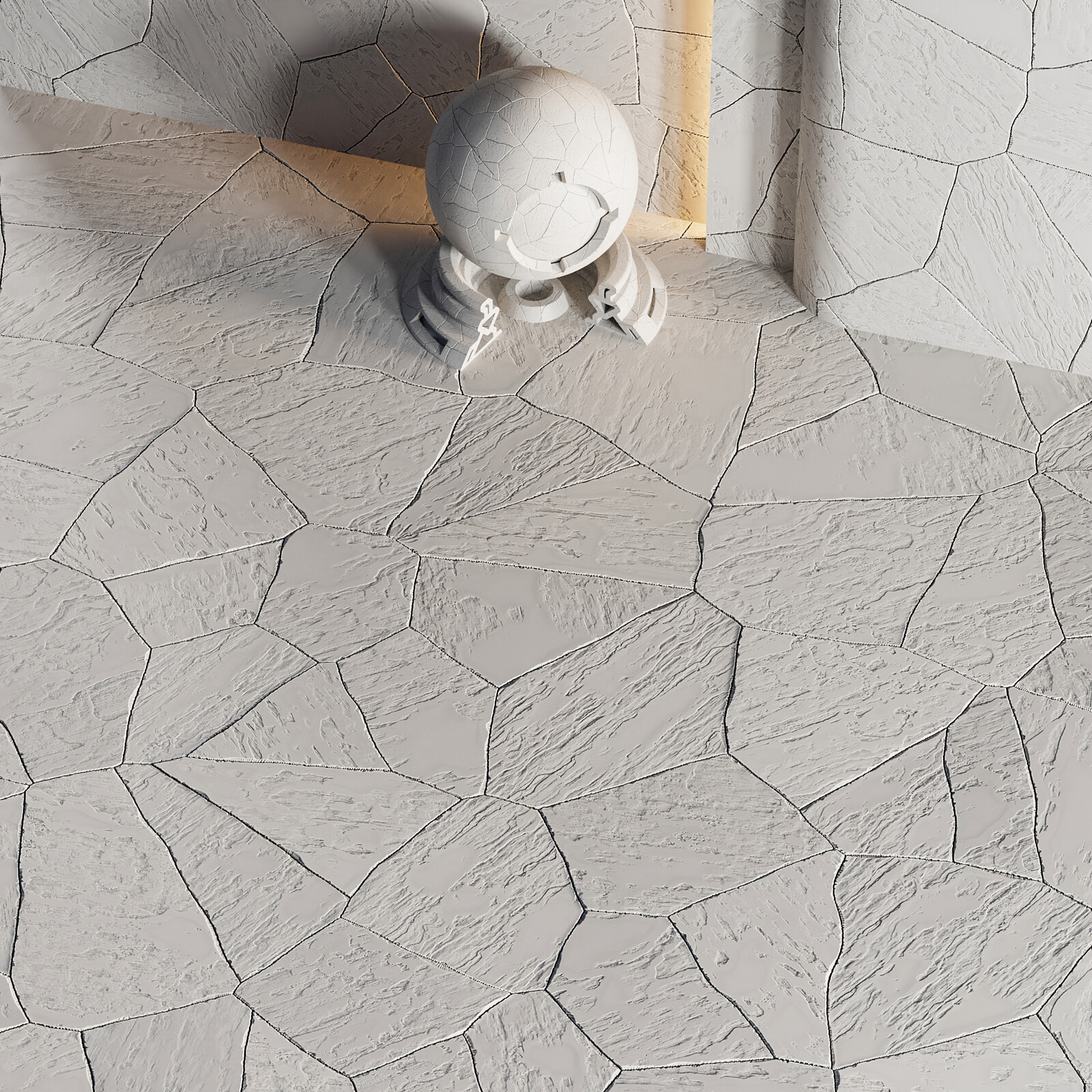 Substance Designer | Stone Field | PBR | 4K