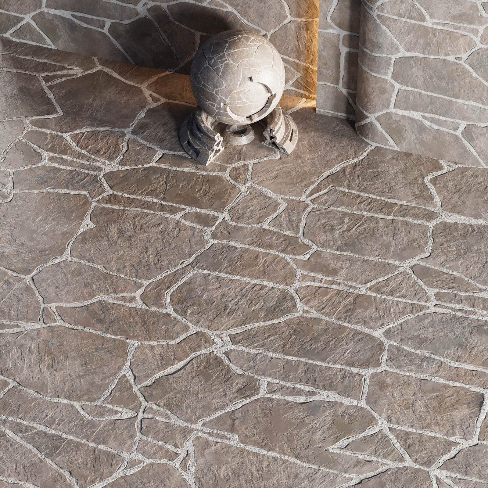 Substance Designer | Stone Field | PBR | 4K