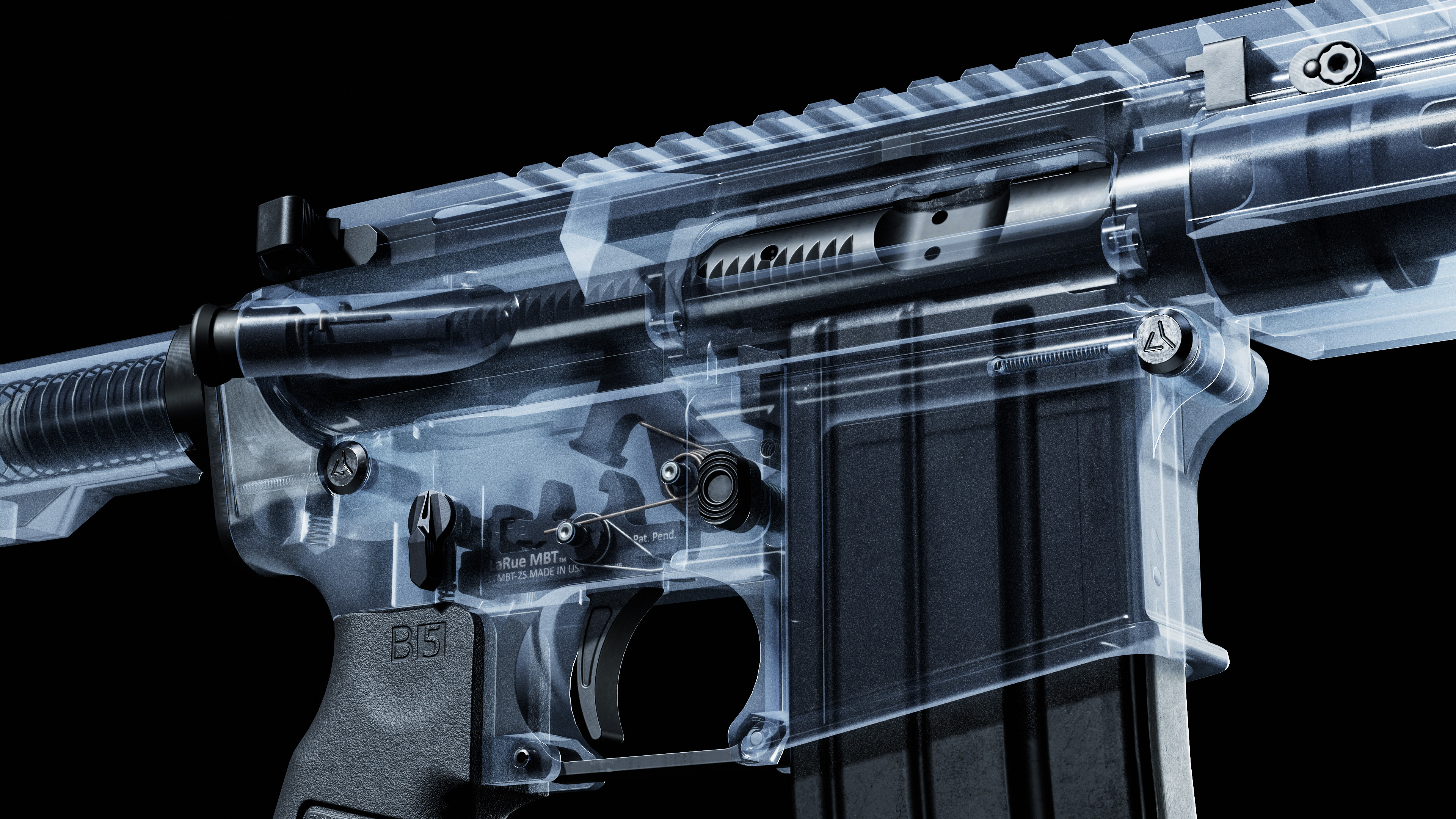Amazon.co.jp: GoatGuns ミニチュア AR15モデル FDE (フラット