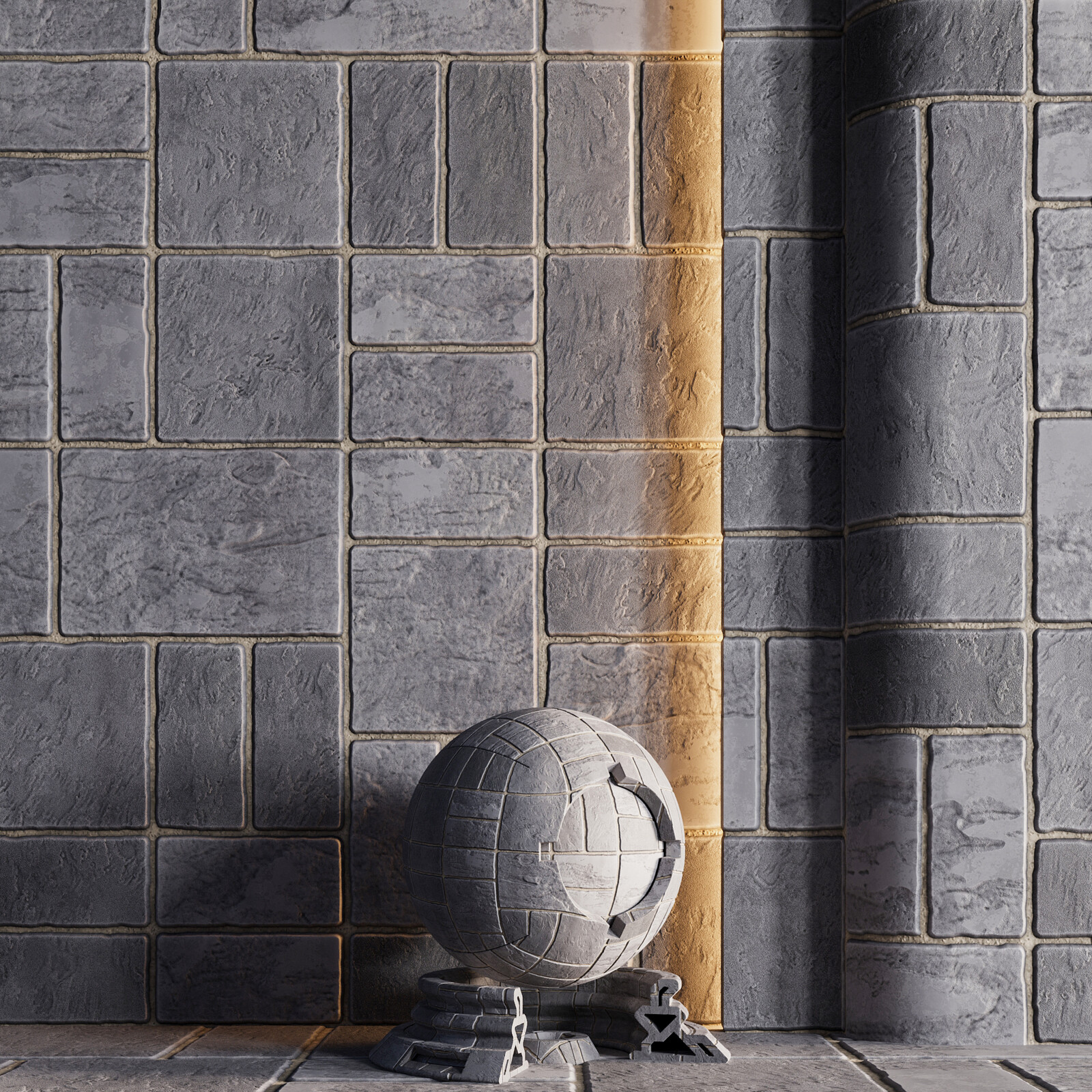 Substance Designer | Stone Field | PBR | 4K