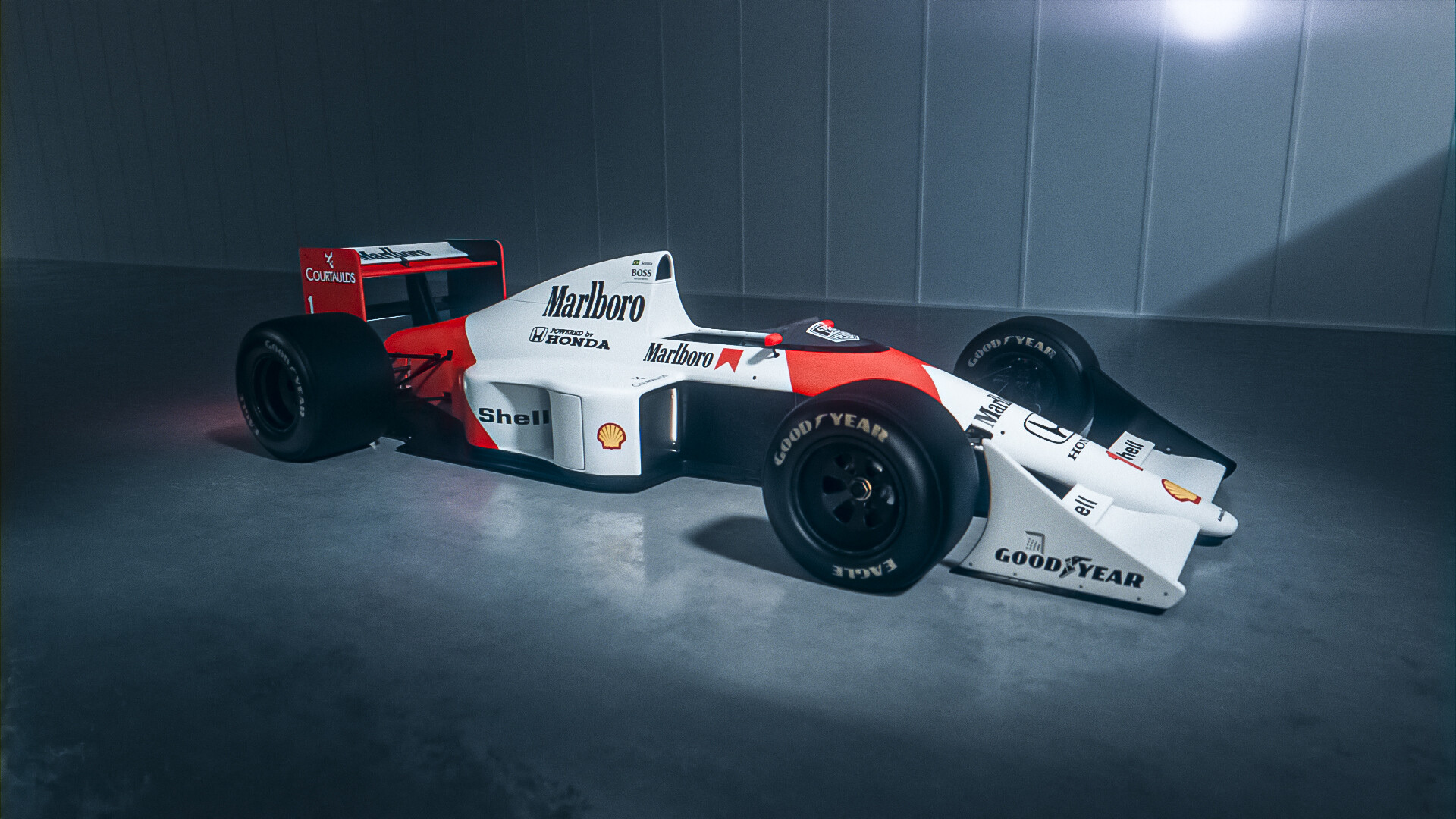 Minichamps 1:43 A. Senna McLaren MP4/5 formula one 1989