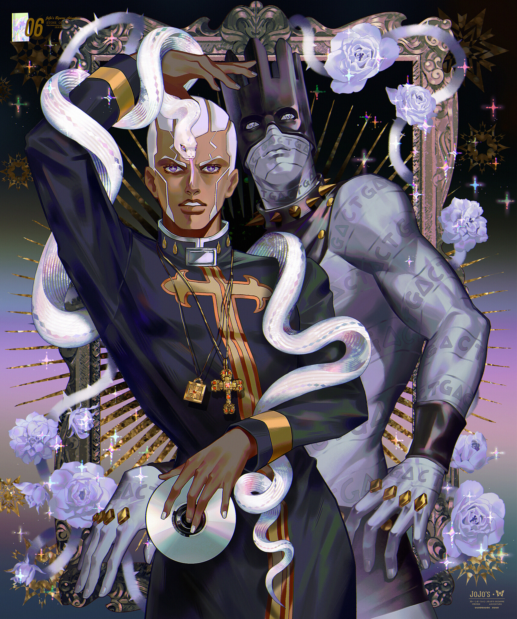 enrico pucci リアルハラコ.クロコ Enrico Pucci from JJBA | Enrico Pucci Figure at Plaza Japan