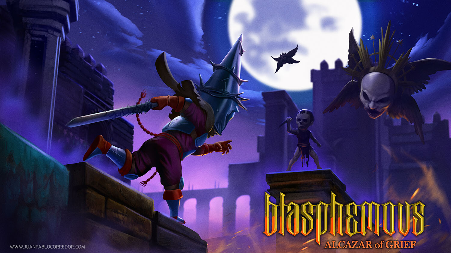 Blasphemous Alcazar of Grief - Fan art