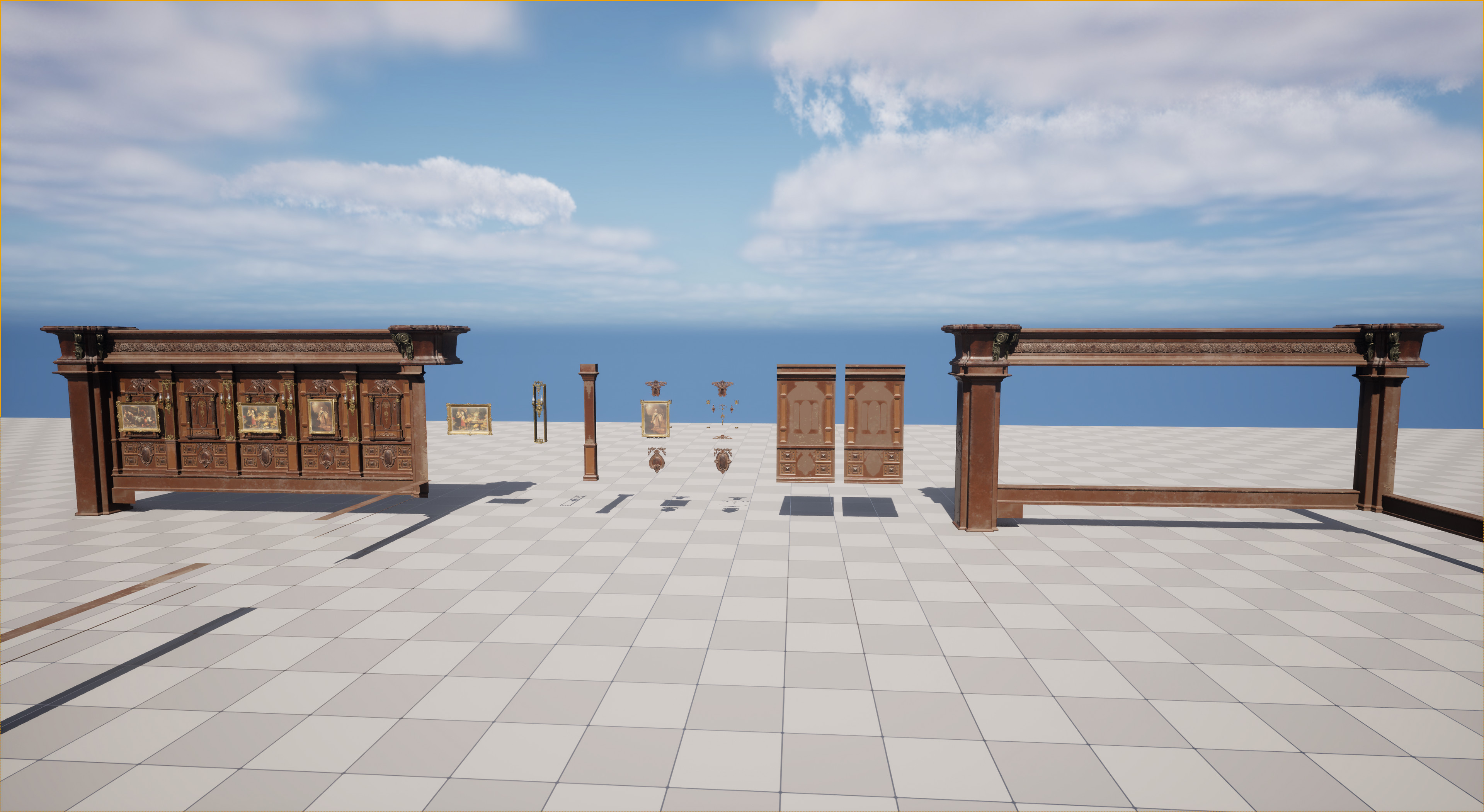 Combination of frame and details