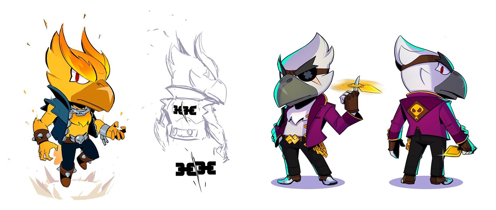 Remakes of old skins. OG designs by Phil Lockwood.