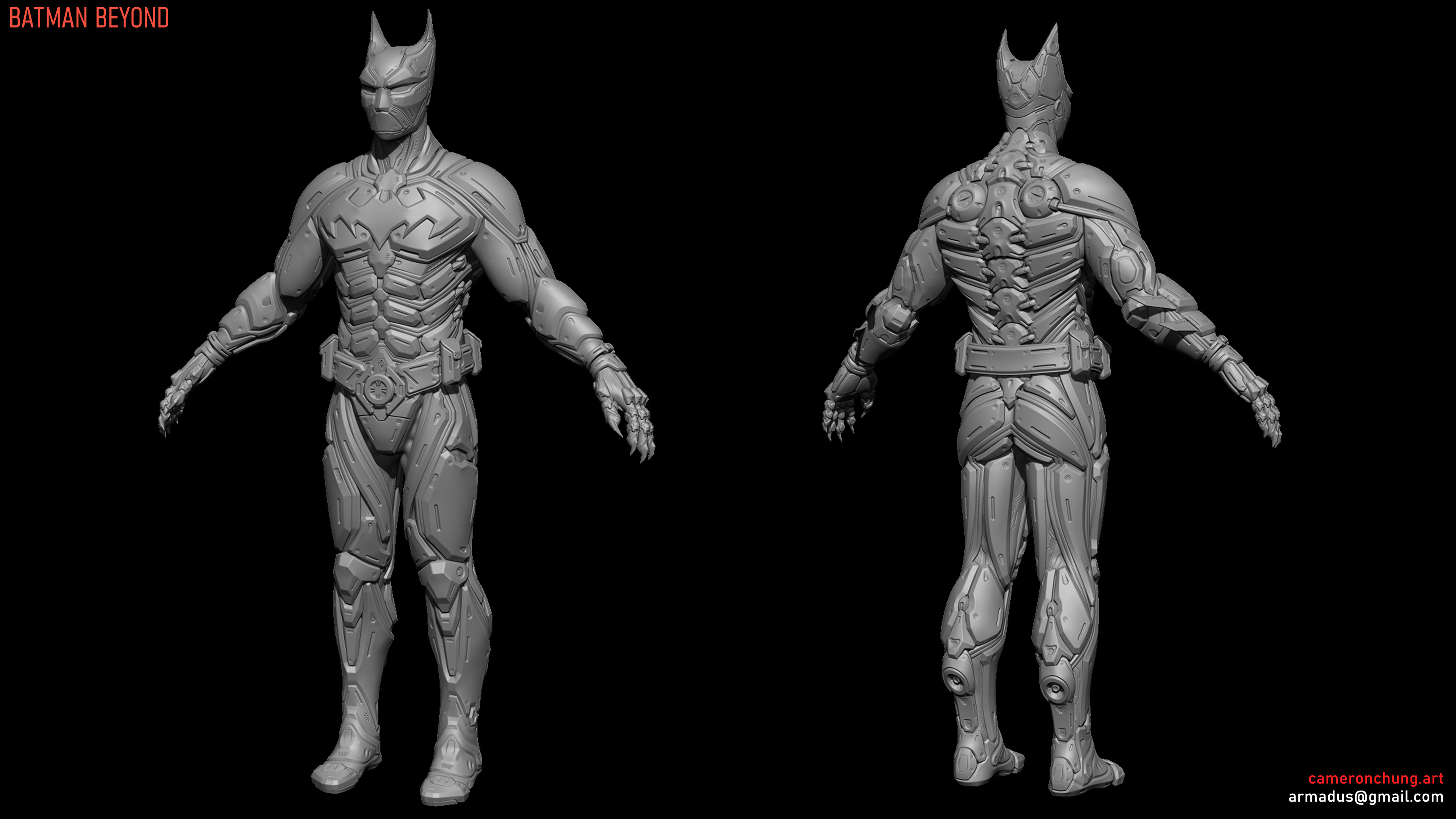 Batman Beyond - Zbrush Sculpt