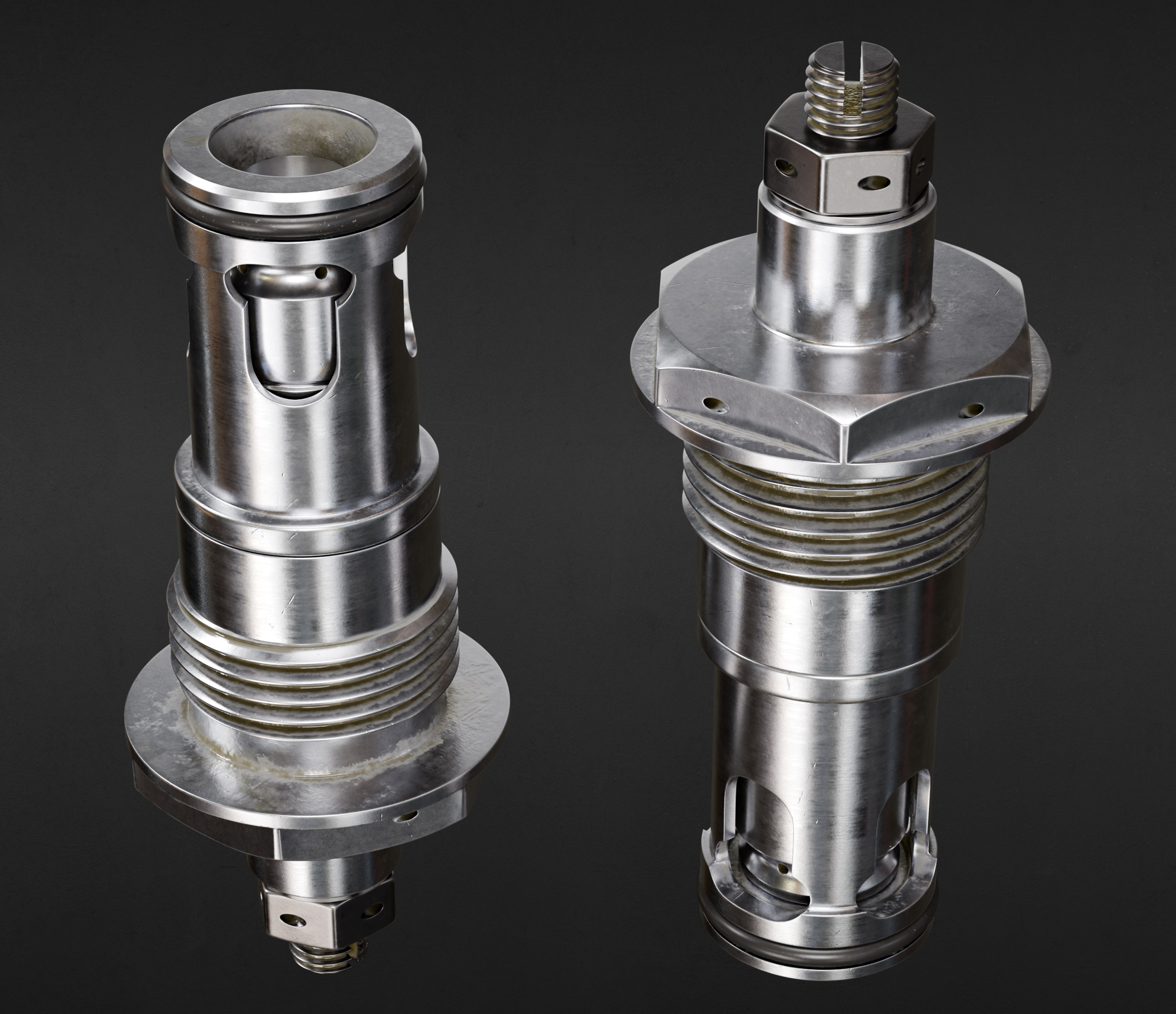 Piston Valve.