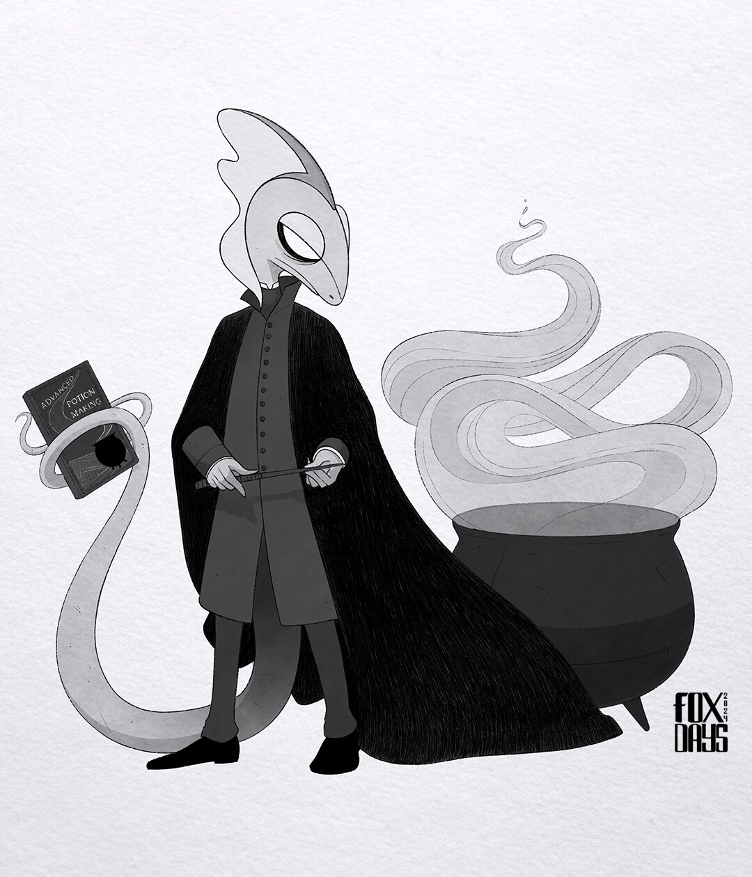 ArtStation Inktober 2024: Harry Potter x Pokémon