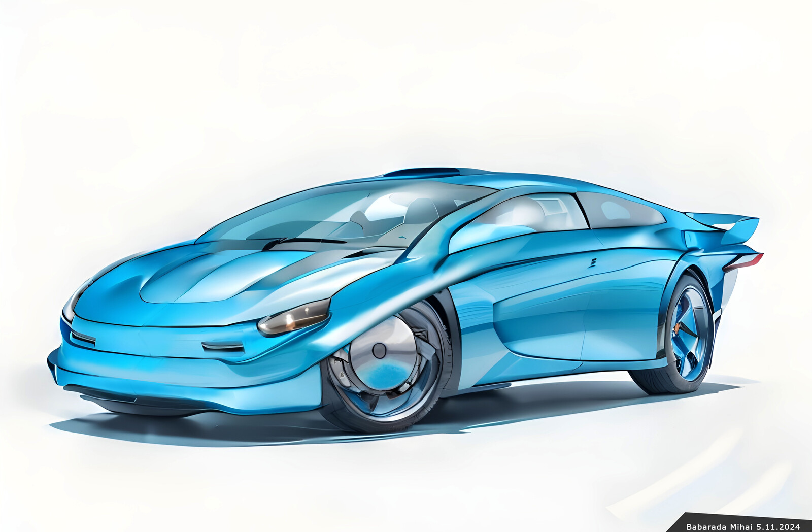 Snake sports car