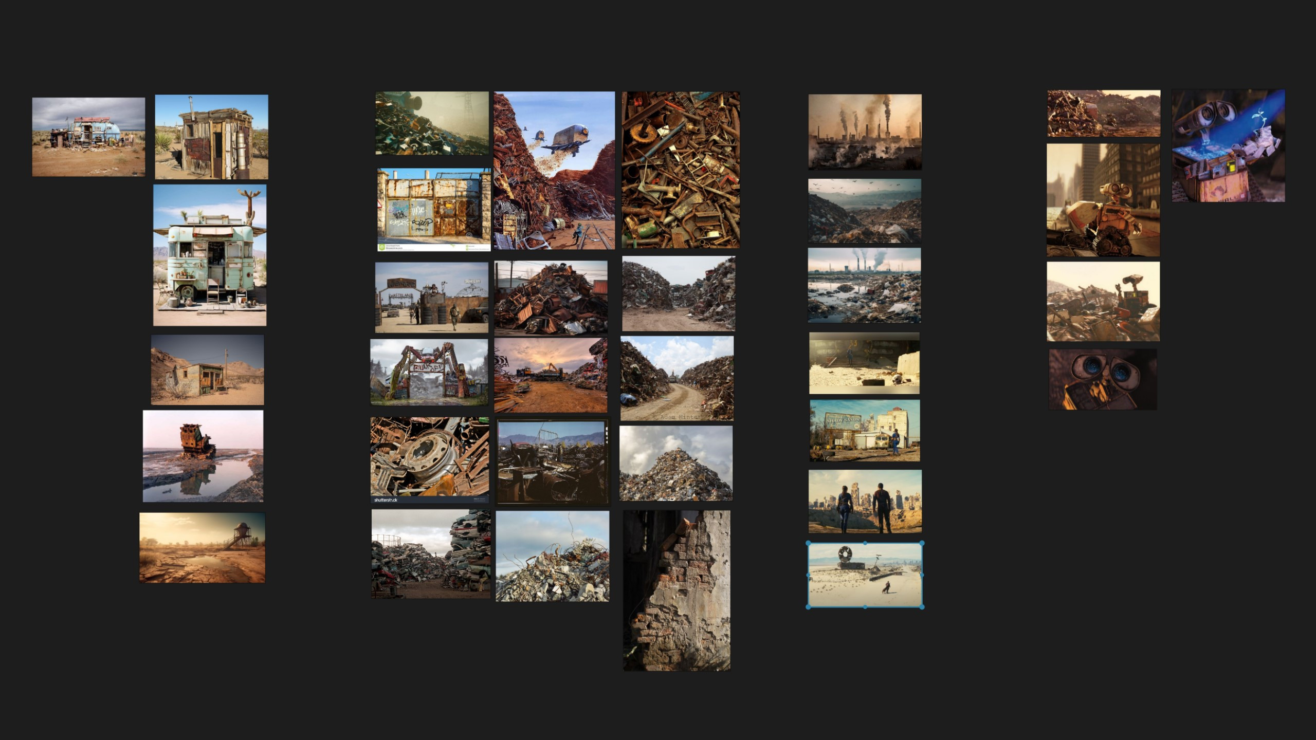 Reference and mood board 
