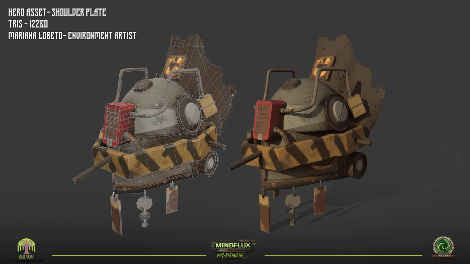 MINDFLUX: Dead Man Walking Shoulder Plate