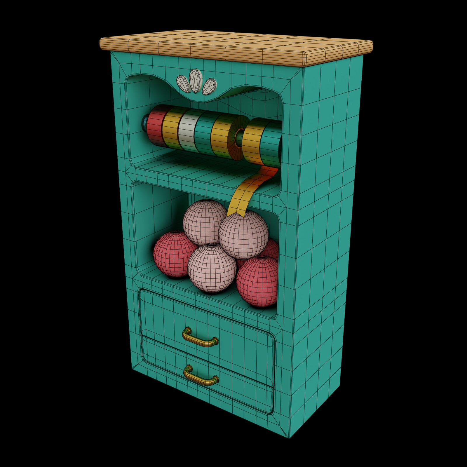 Alacena + wireframe
