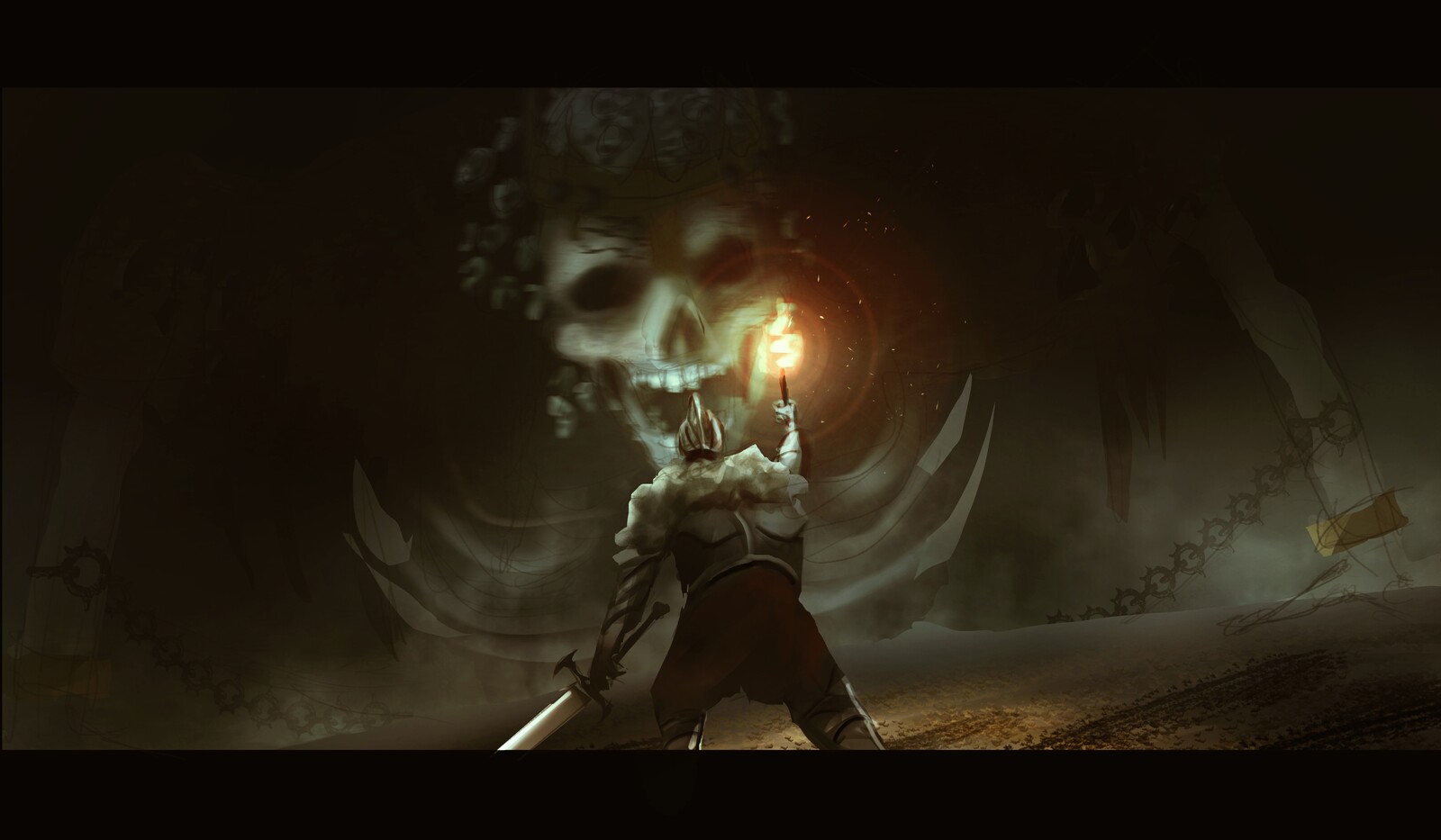 Dark souls ScèneBoss fight 45min