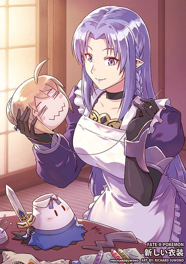 "新しい衣装"- [Fate / Pokemon]