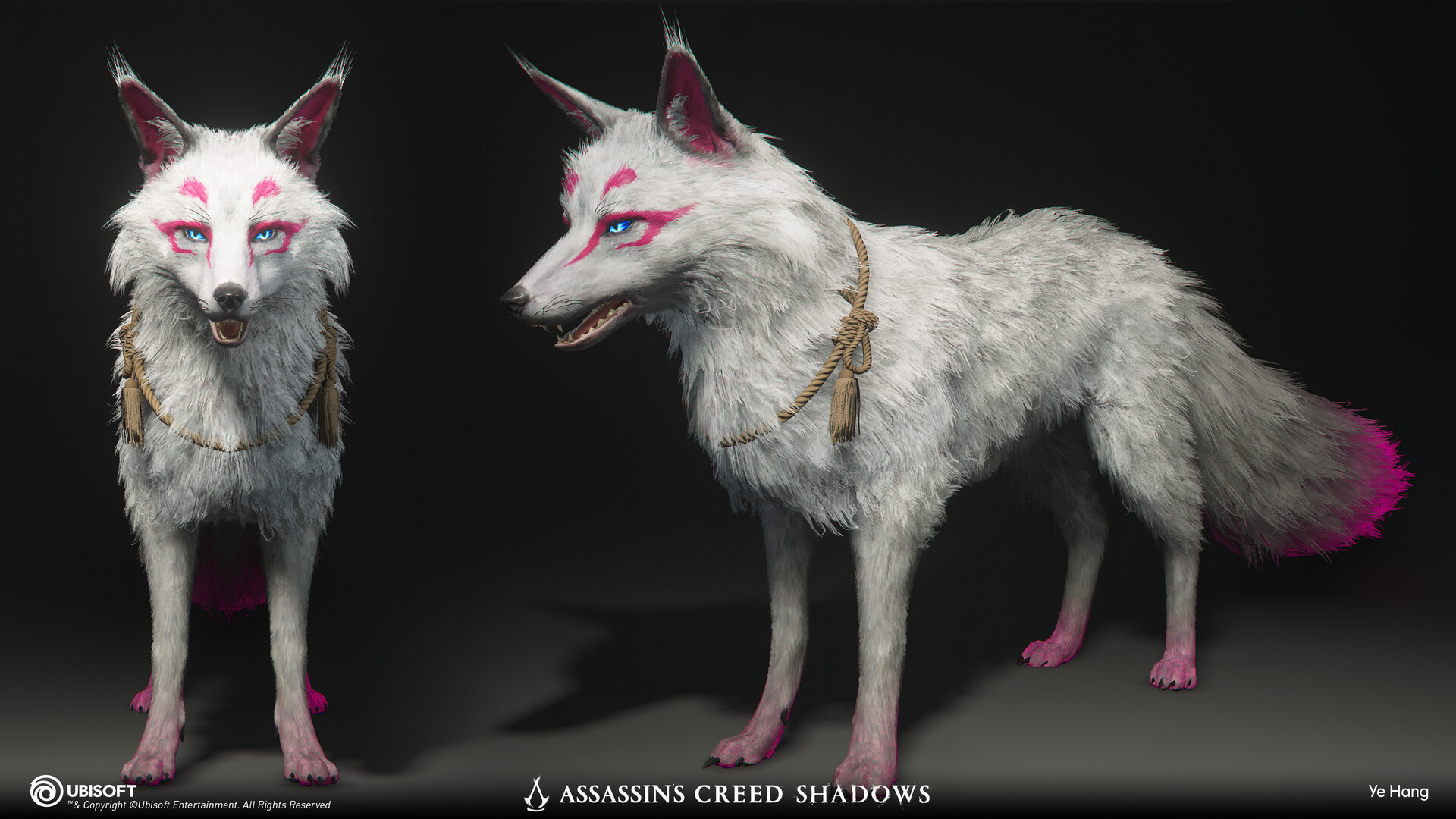 ArtStation Assassin's Creed Shadows Sakura fox mount
