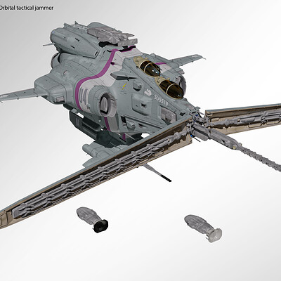 Orbital tactical jammer 