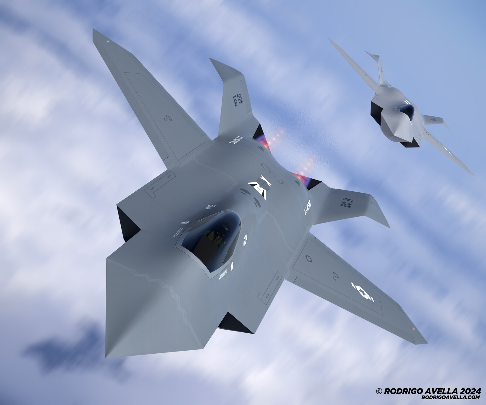 Voodoo II - Sixth generation fighter concept