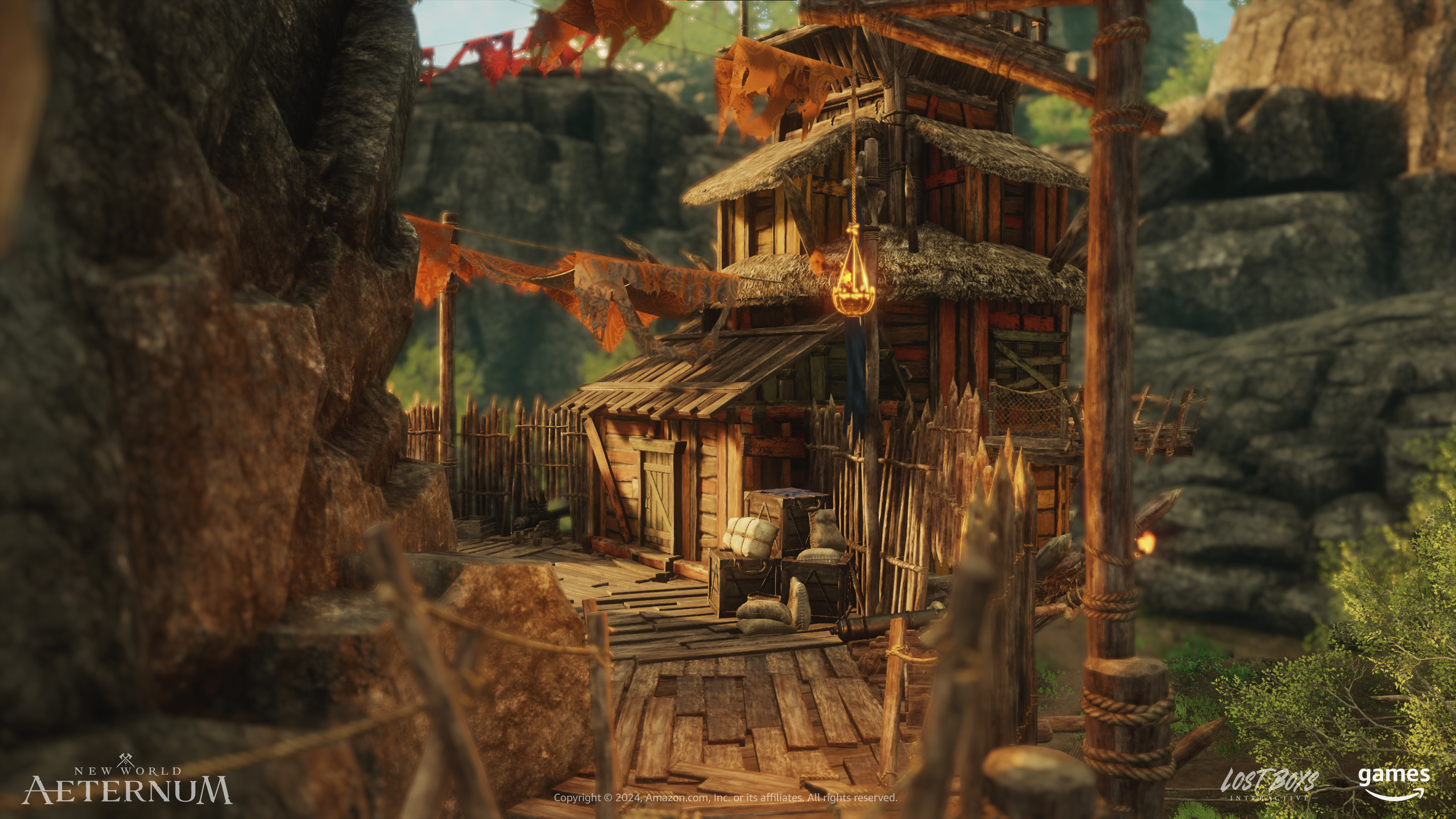 This house was uniquely kit bashed and is only found at Spire Rock Fort.
