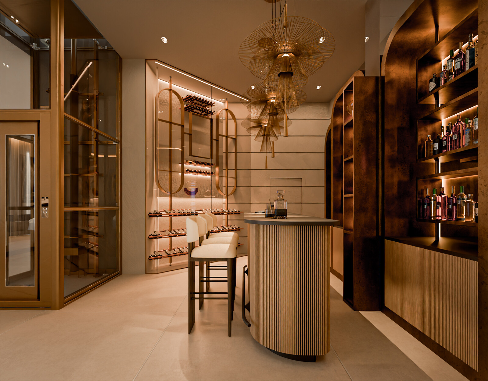 Bar front shot.
