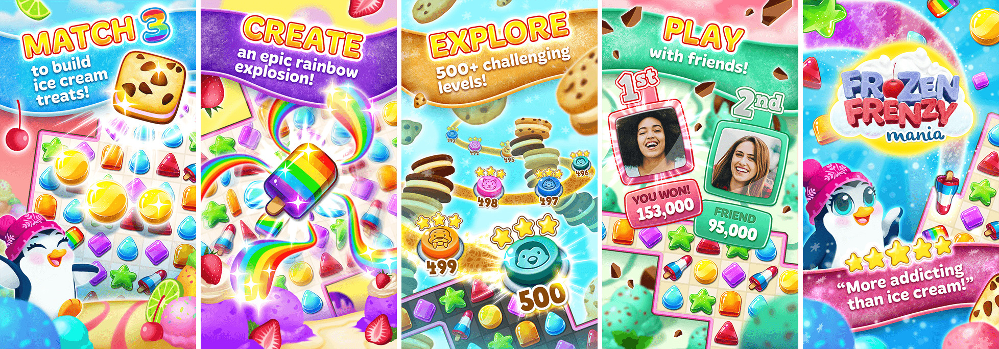 Frozen Frenzy, iOS Storefront