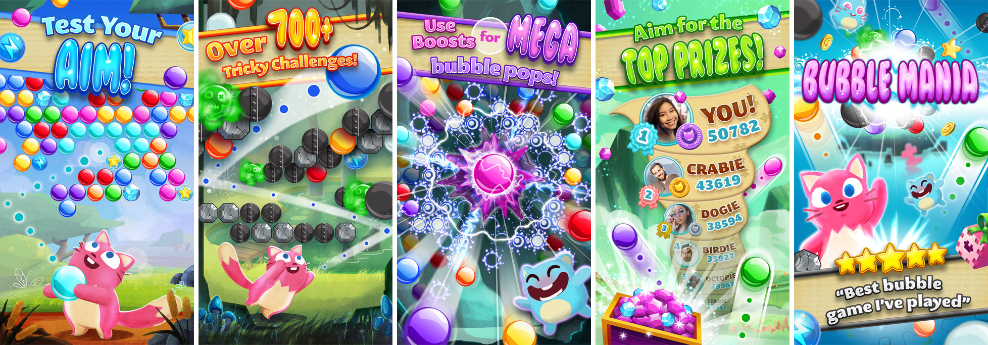 Bubble Mania, iOS Storefront
