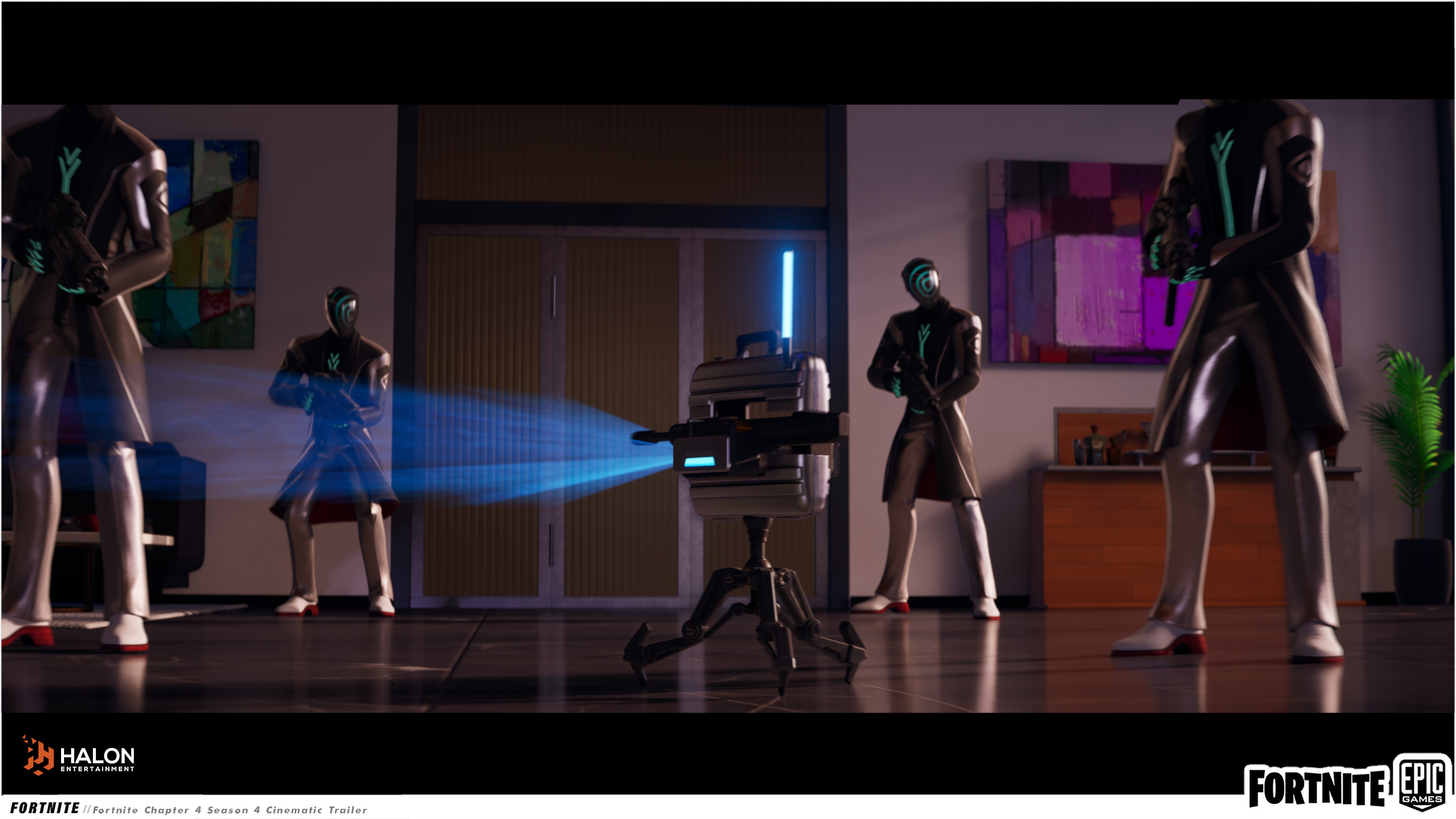 Responsible for cinematic asset upres task.