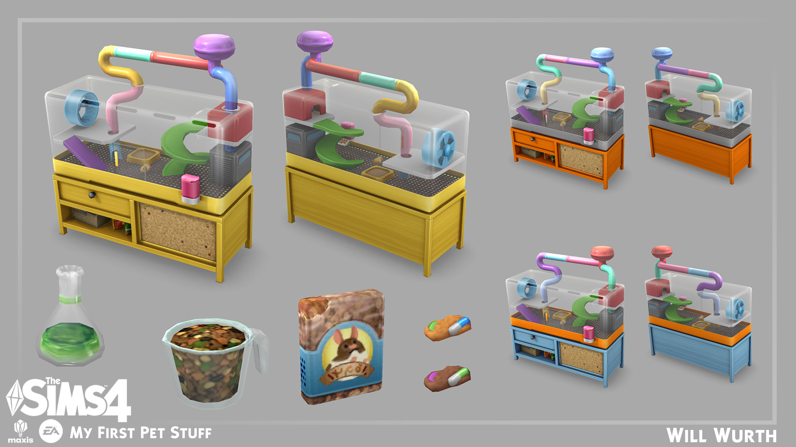 TS4: My First Pet Stuff