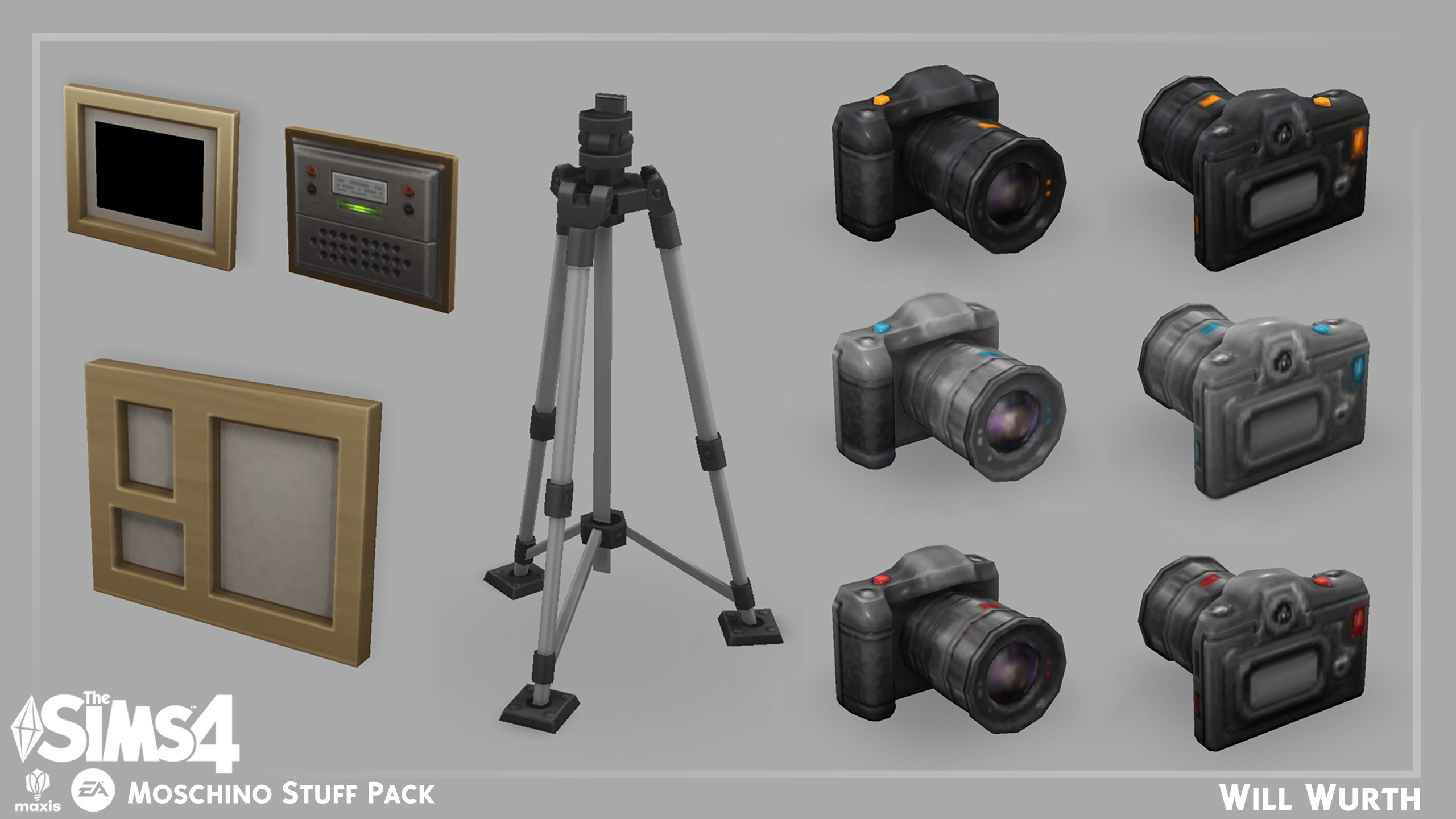 TS4: Moschino Stuff Pack