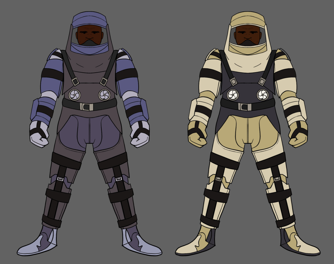 Surface dweller, palette