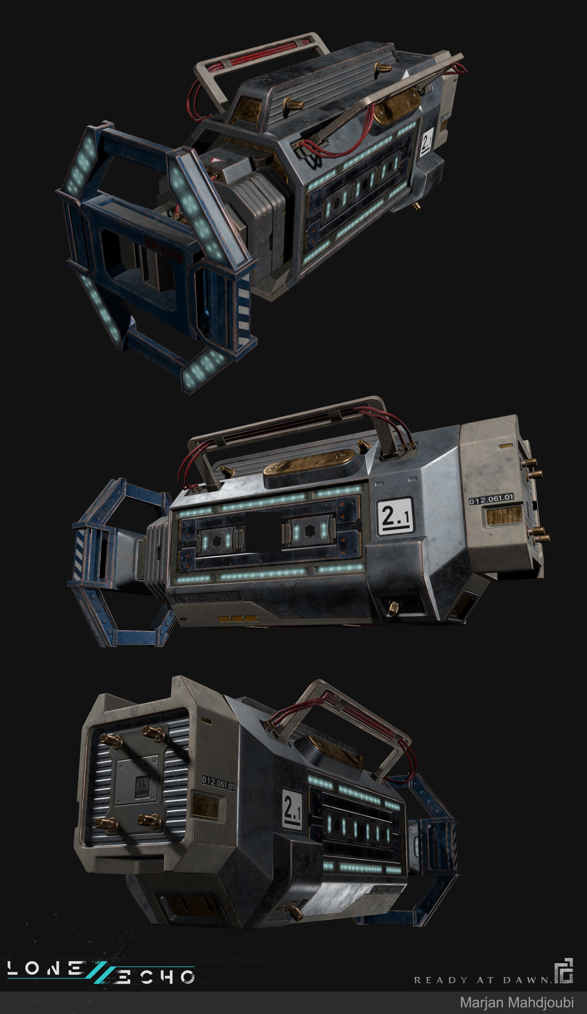 Stasis Prototype

Responsible for High poly, low poly and bakes.

Textures by Jo Watanabe