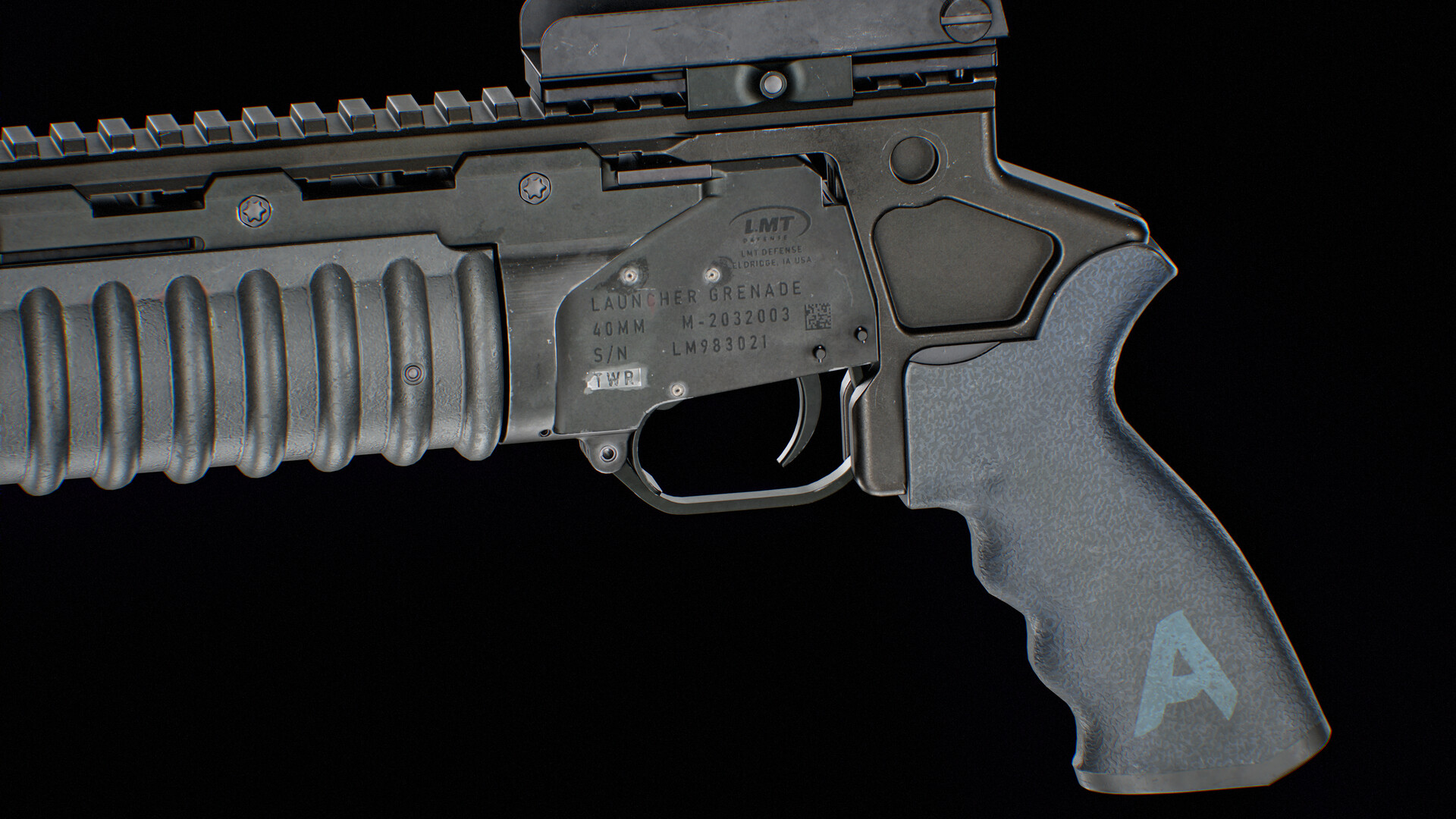 ArtStation - M203 LMT Grenade Launcher