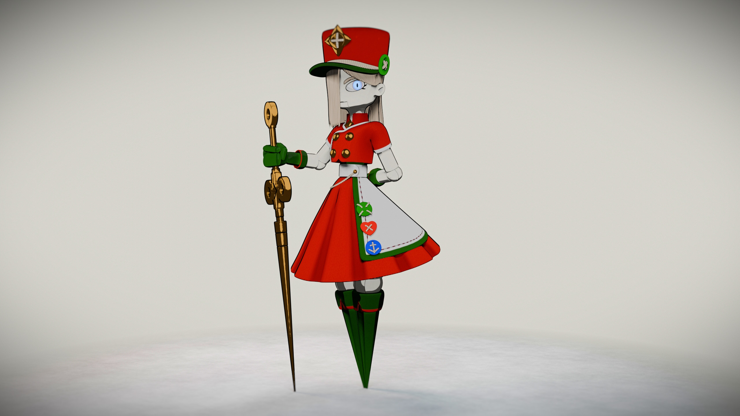 Christmas Themed Skin Stylized Shading