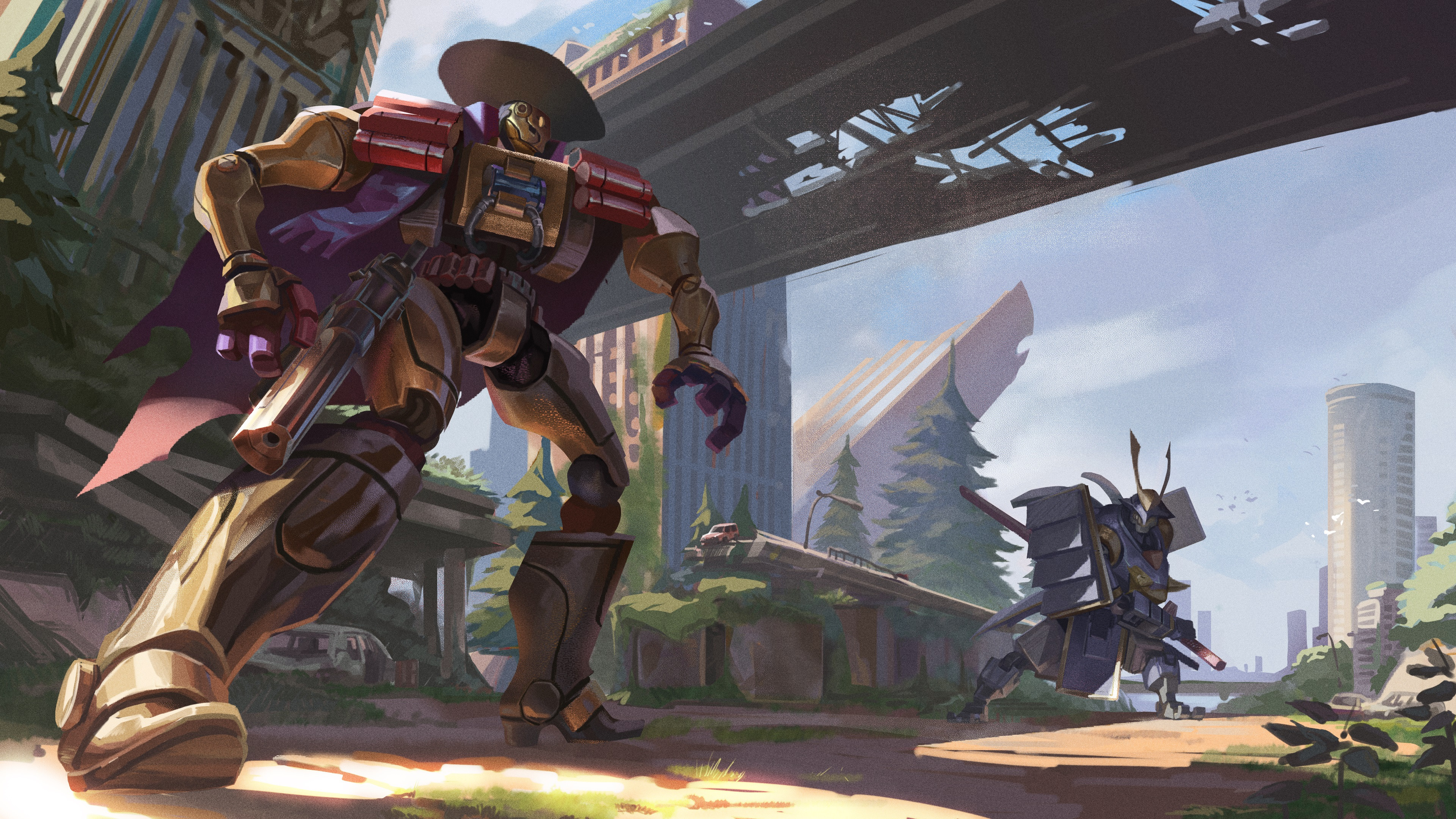 Cowboy vs Samurai
2021 project