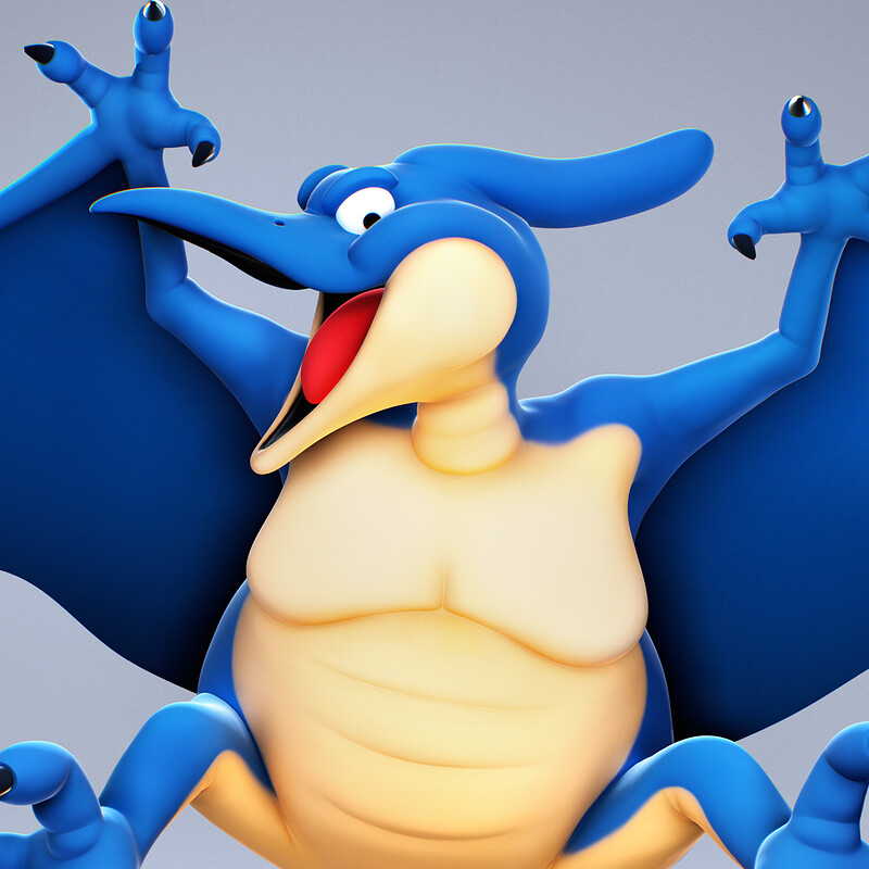 Terrordactyl - Dragon Quest Fanart