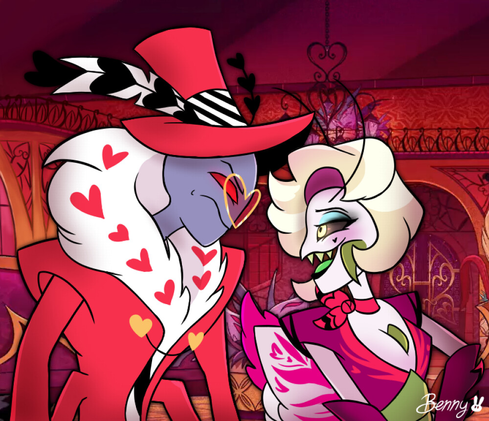 Is Valentino A Butterfly Hazbin Hotel ArtStation Hazbin Hotel OC
