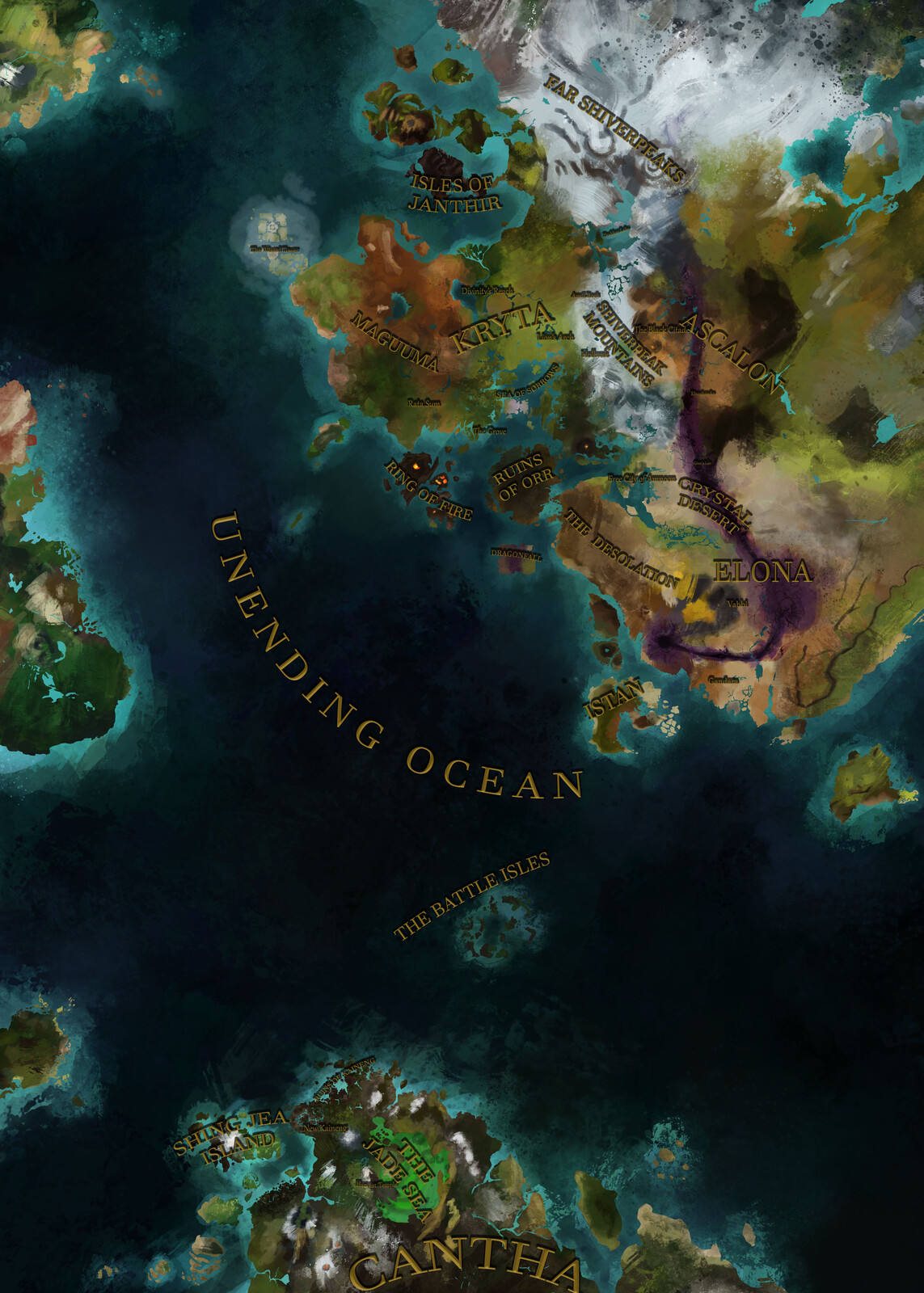 Current Ingame Map. 