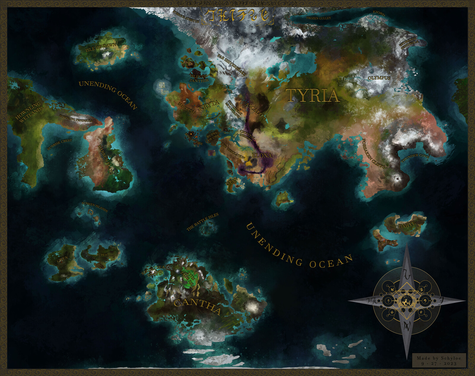 With location names, some of the names are adjusted for immersion but are close to what they were originally translated as. 