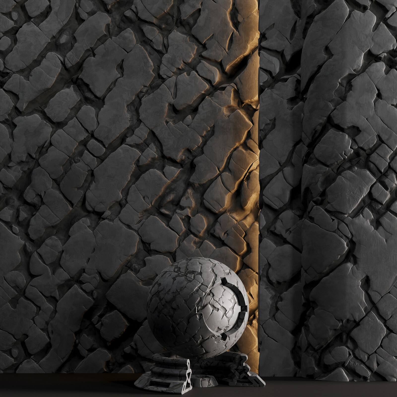 H109 Rock Cliff | PBR | 4K | Seamless | +SBSAR