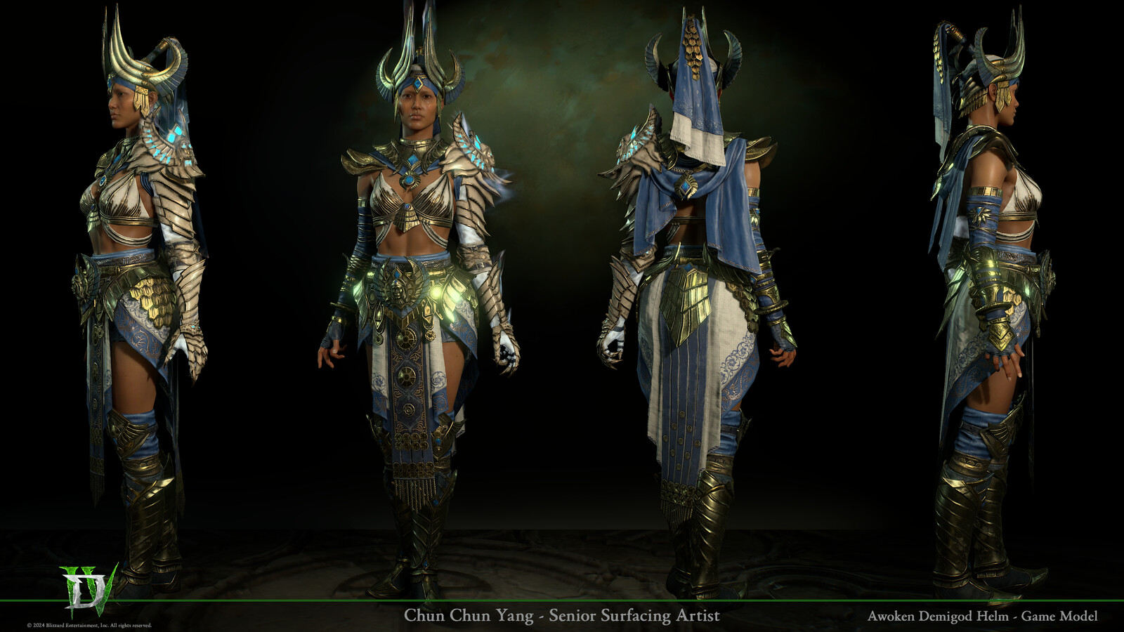 Diablo IV - Awoken Demigod Helm