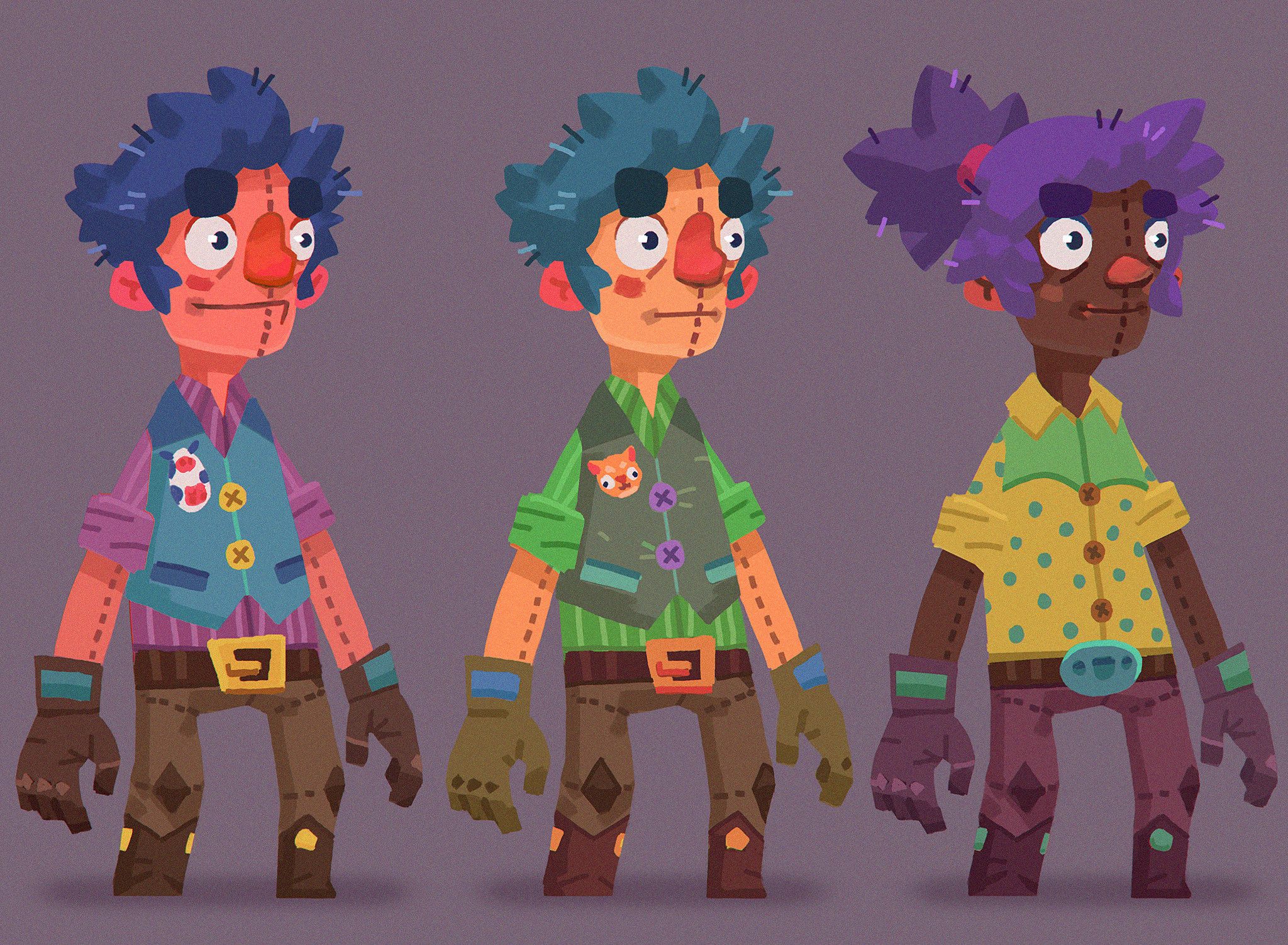 Main character concepts